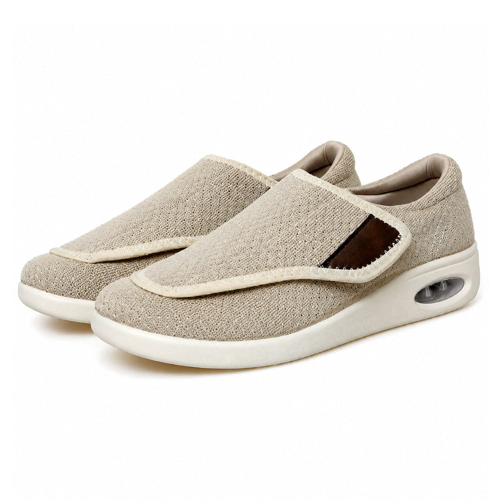 Calzado Confort Ajustable Unisex para Pie Ancho