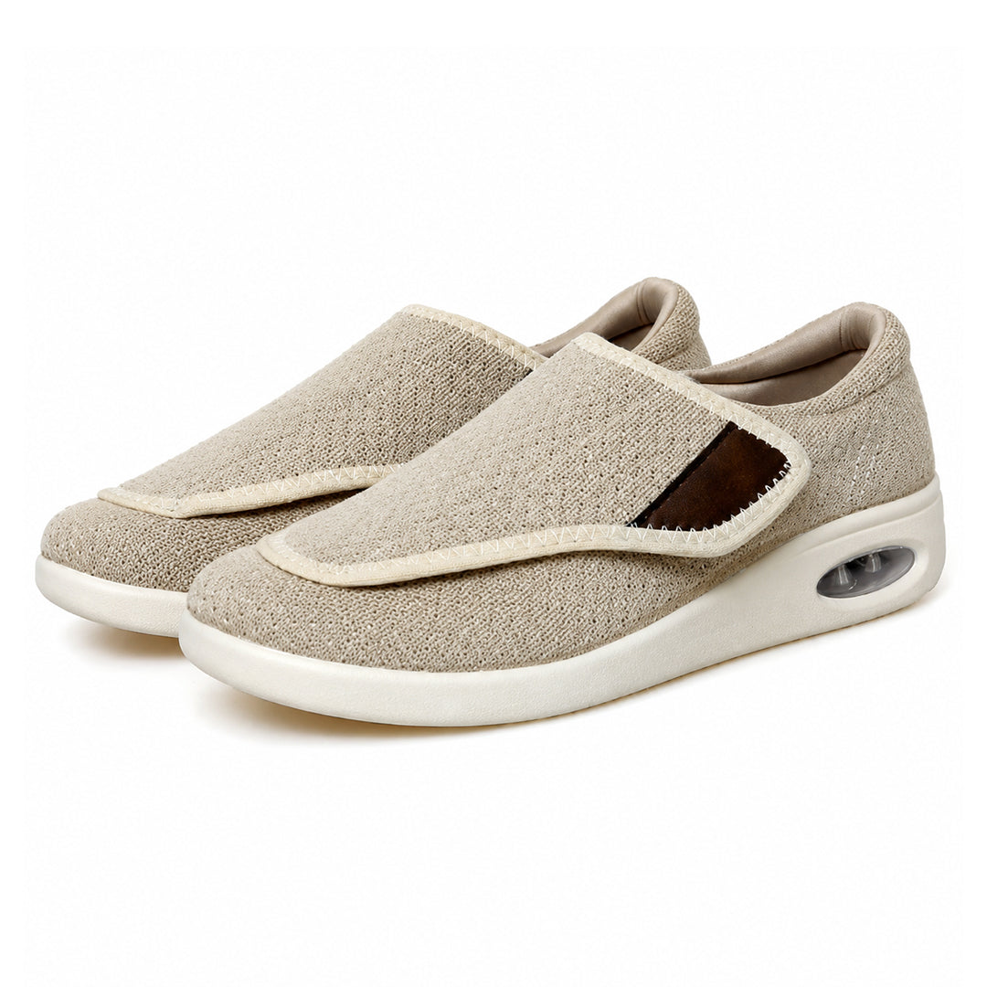 Calzado Confort Ajustable Unisex para Pie Ancho