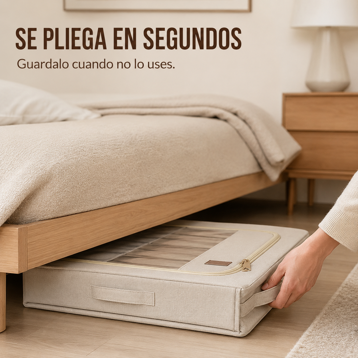 Caja Organizadora de Tela Diseño Estructural Mil Ideas