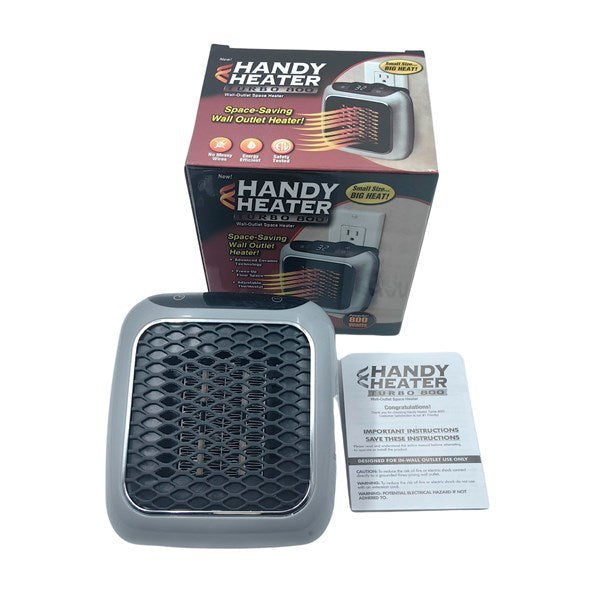 Caloventilador portátil Turbo 800W en uso – Mil Ideas