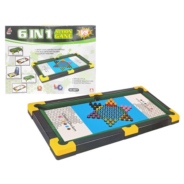 Juego de Mesa Multijuegos 6 en 1 – Mil Ideas