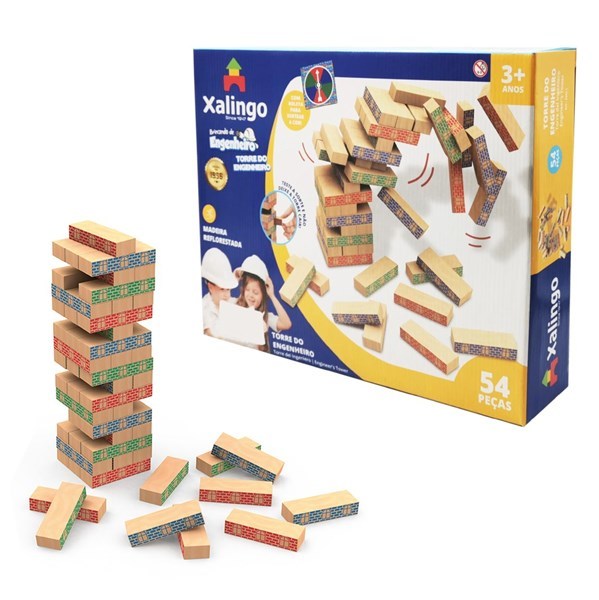 Torre de madera con ruleta de color – Mil Ideas