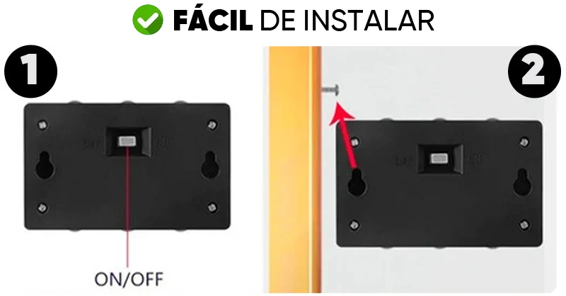 Pack de 2 focos solares 6 luces frías vista adicional – Mil Ideas