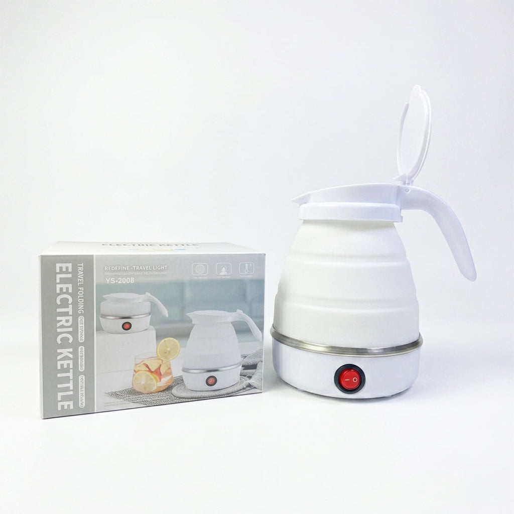 Jarra eléctrica plegable de silicona 600ml vista adicional – Mil Ideas