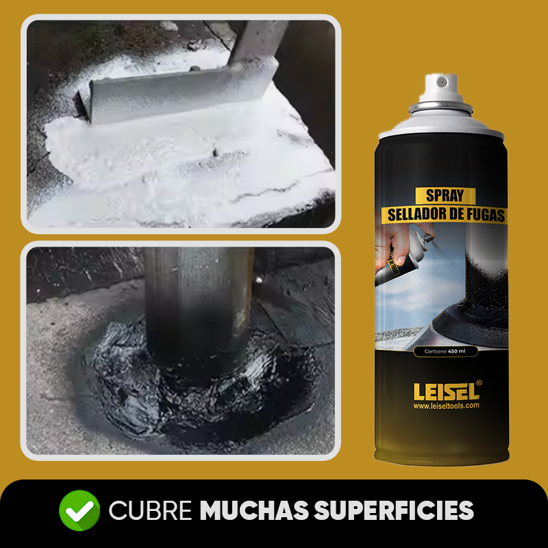 Sellador de fugas en spray vista adicional – Mil Ideas