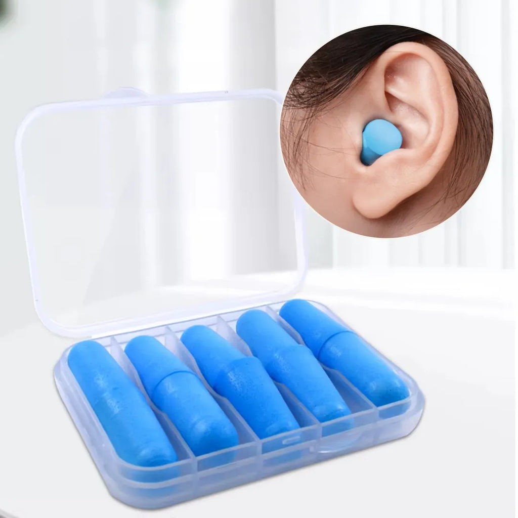 Tapones de oído para dormir con reducción de ruido 10 piezas – Mil Ideas