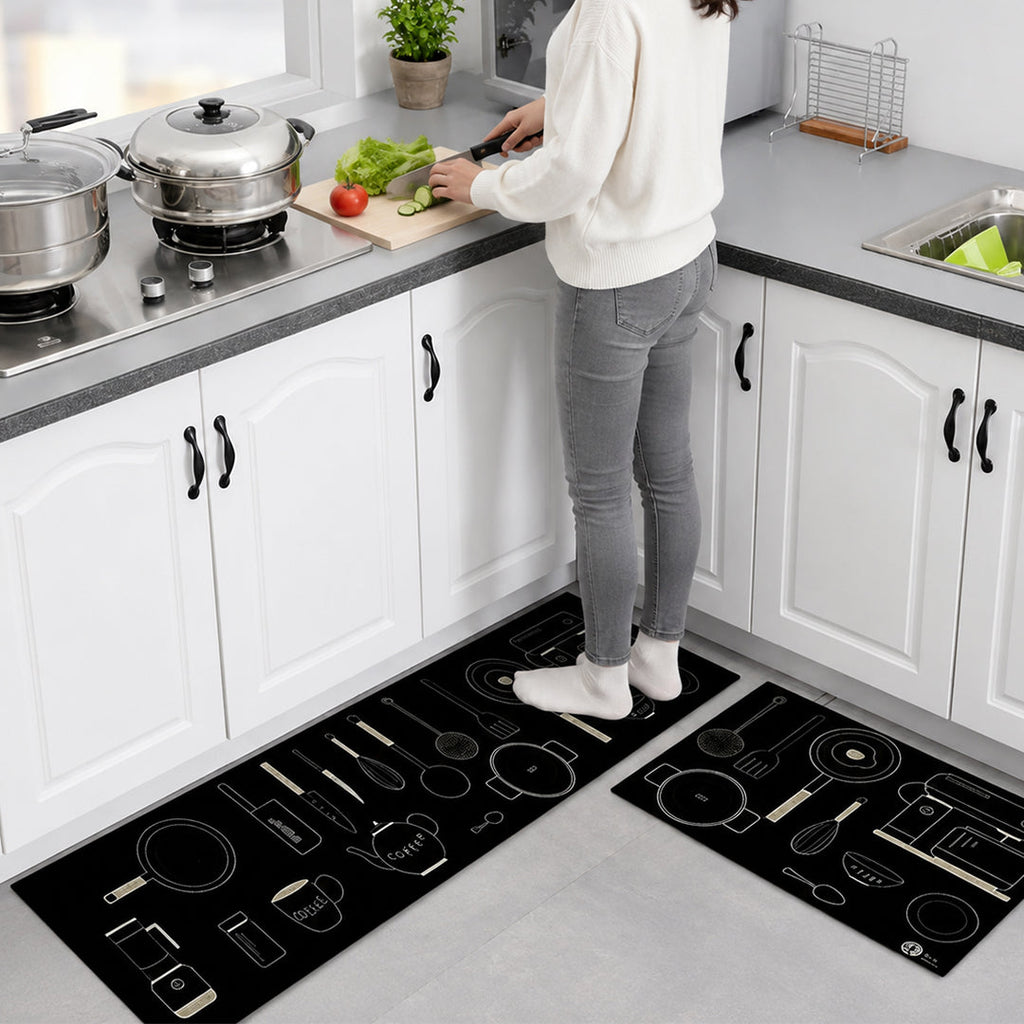 Set De Alfombras Para Cocina 2 Piezas Kitchen
