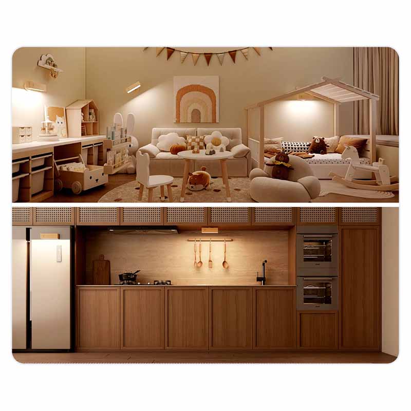 Lampara Led de Madera Lightwood  360 grados