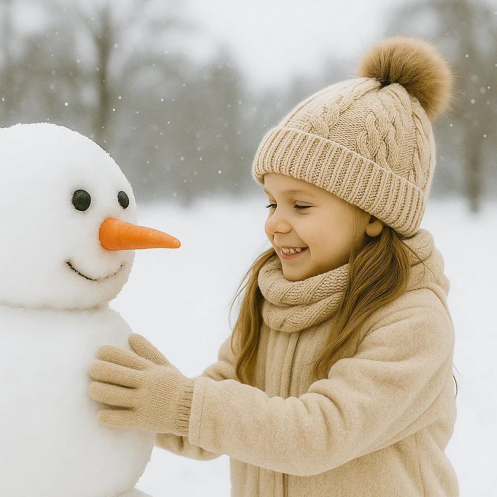 Kit winter gorro con bufanda y guantes de punto detalle – Mil Ideas
