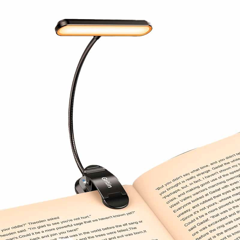 Luz LED de lectura 360 grados ajustable vista adicional – Mil Ideas