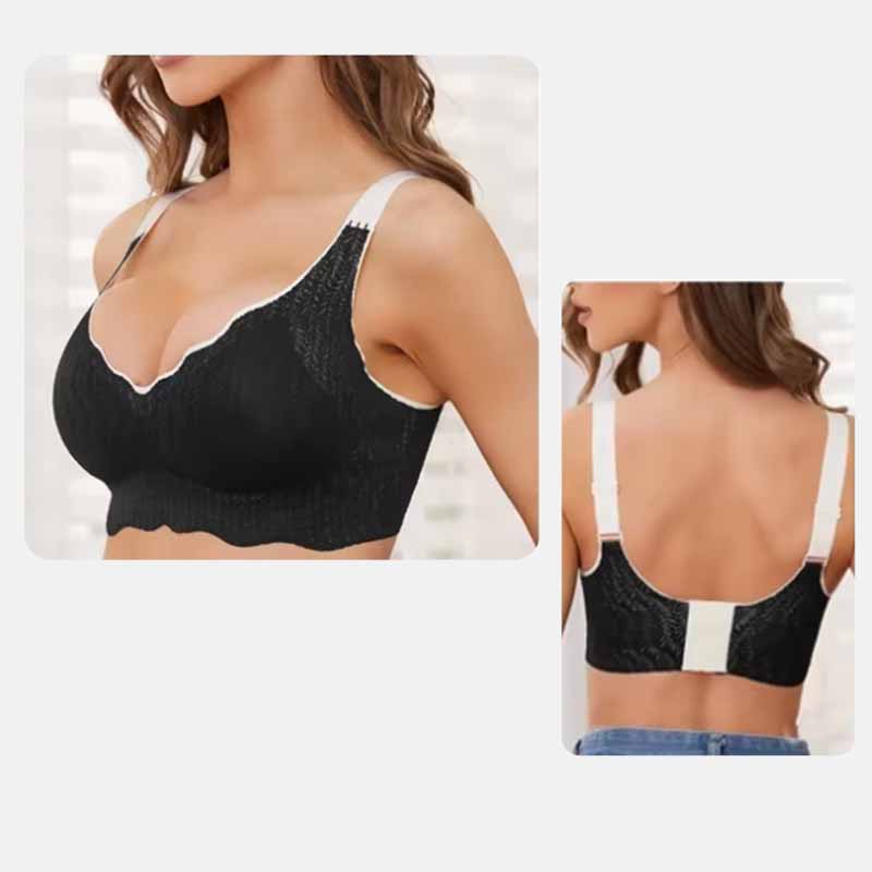 Soutien con Encaje sin Aro Push Up vista adicional – Mil Ideas