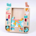 Rompecabezas Tetris 3D de madera – Mil Ideas