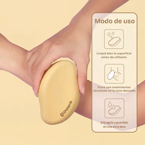 Borrador de vello Glowara Edición Limitada detalle – Mil Ideas
