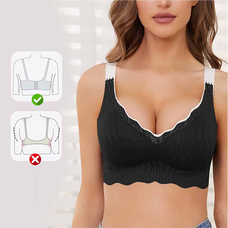 Soutien con Encaje sin Aro Push Up vista adicional – Mil Ideas