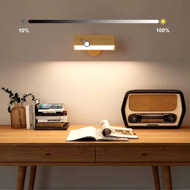 Lámpara LED de madera Lightwood 360 grados – Mil Ideas