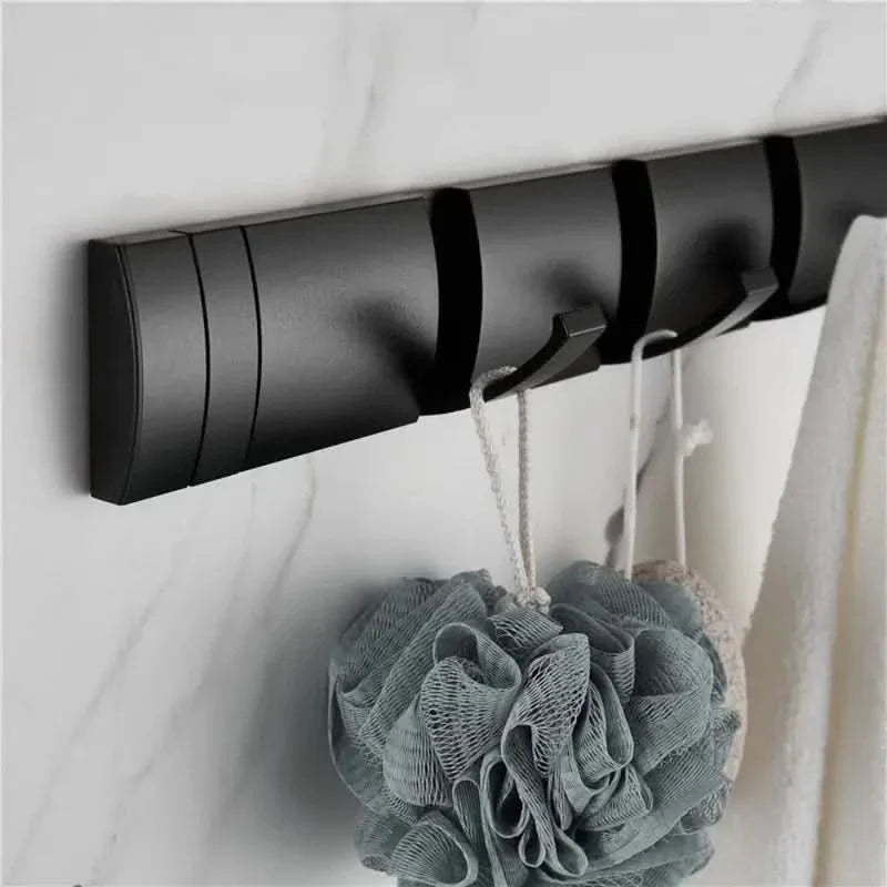 Perchero plegable FlipRack 40 cm multiespacios en uso – Mil Ideas