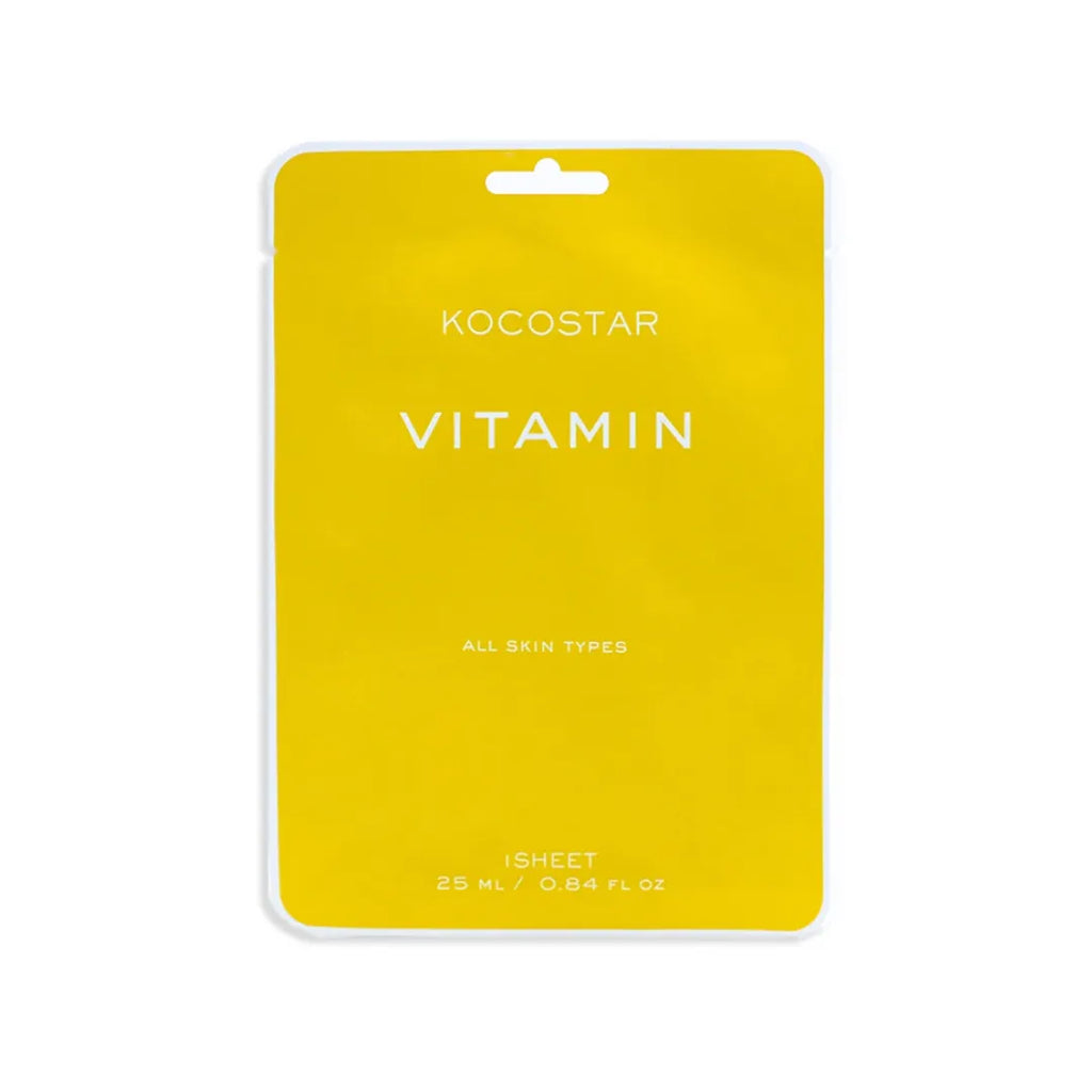 VITAMIN MASK - Mascarilla facial vegana con vitaminas