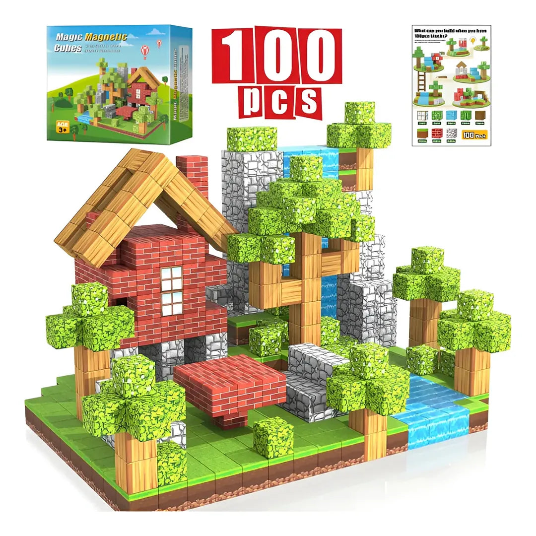 Juego de Bloques de Construcción PixelMine – Mil Ideas