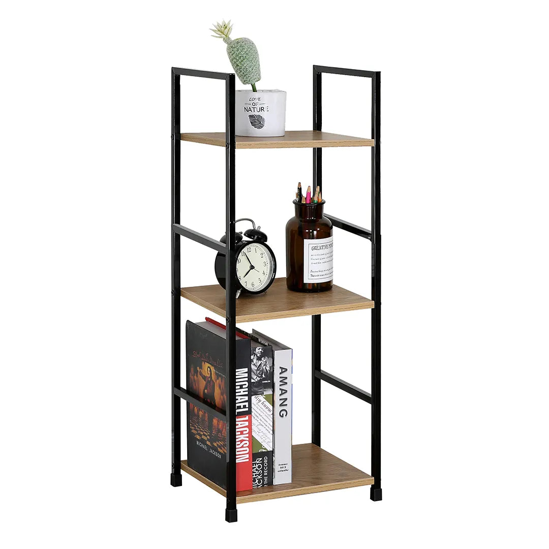 Biblioteca estantería hierro y MDF 3 estantes – Mil Ideas