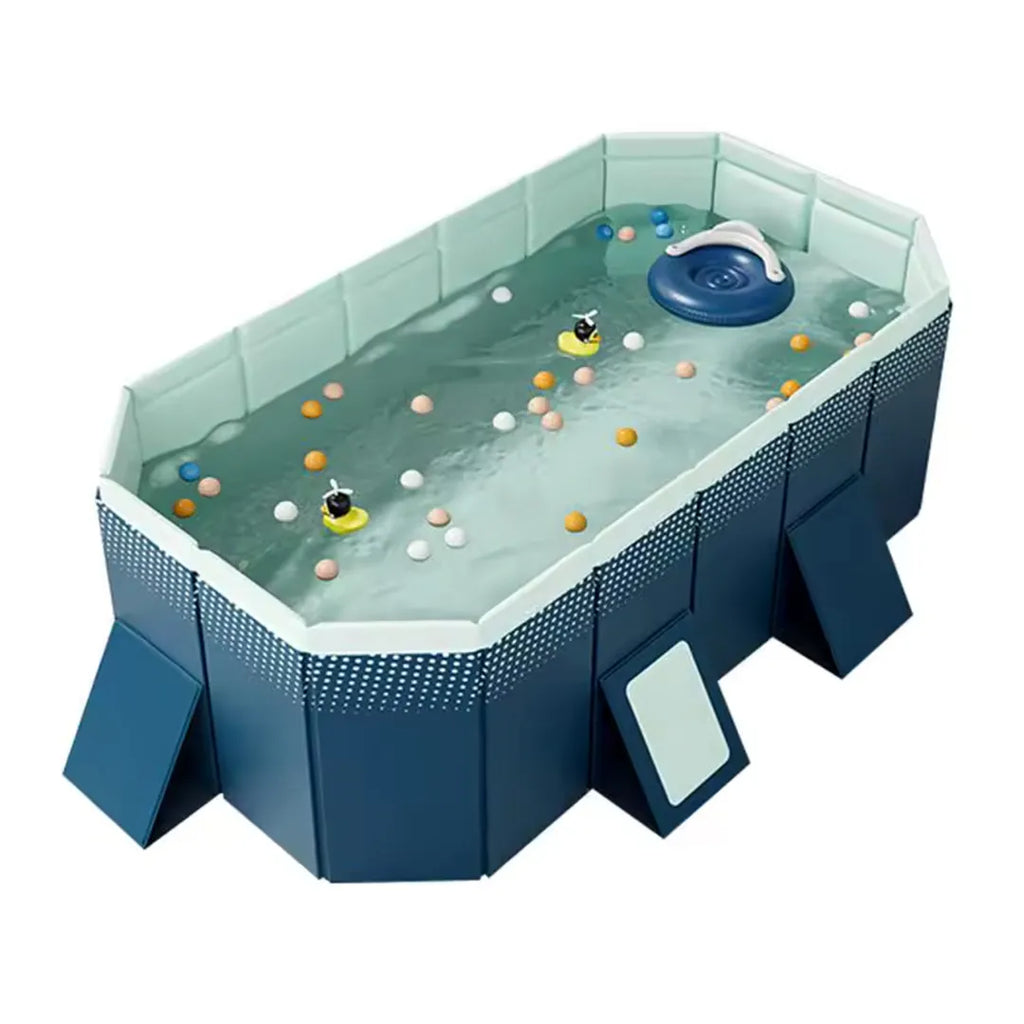 Piscina Familiar Rectangular Grande Plegable – Mil Ideas