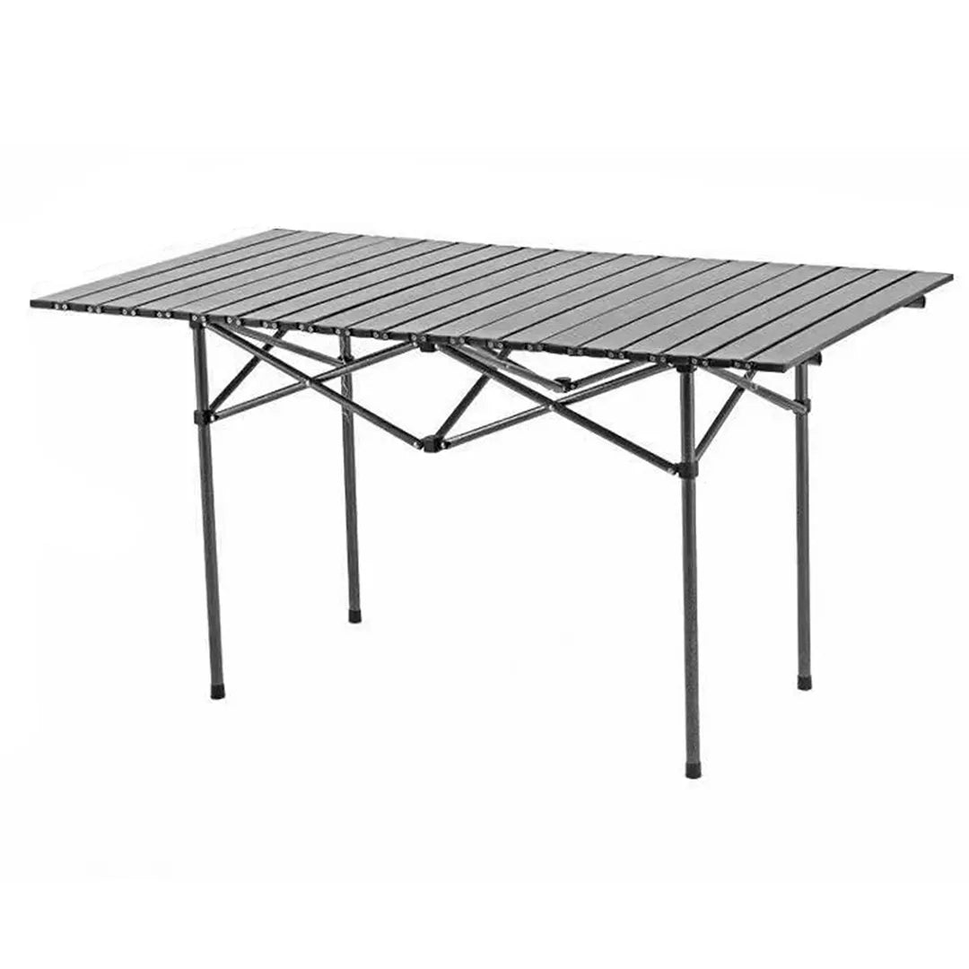 Mesa enrollable de aluminio rectangular para camping – Mil Ideas
