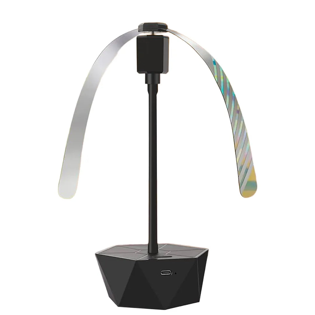 Ventilador repelente de moscas con aspas holográficas – Mil Ideas