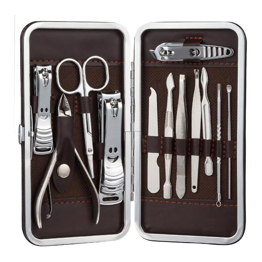 Juego de manicura y pedicura en acero inoxidable – Mil Ideas