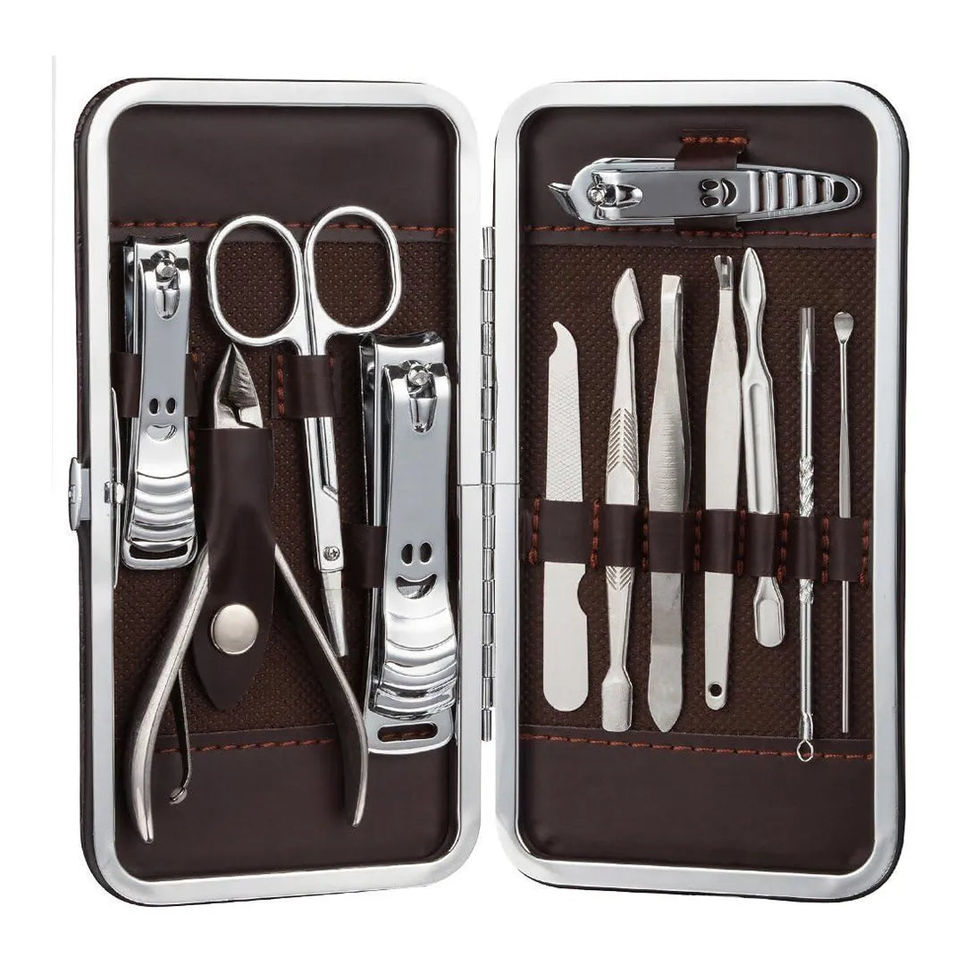 Juego de manicura y pedicura en acero inoxidable – Mil Ideas
