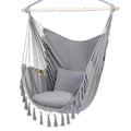 Silla hamaca colgante en macramé con bolsillo – Mil Ideas