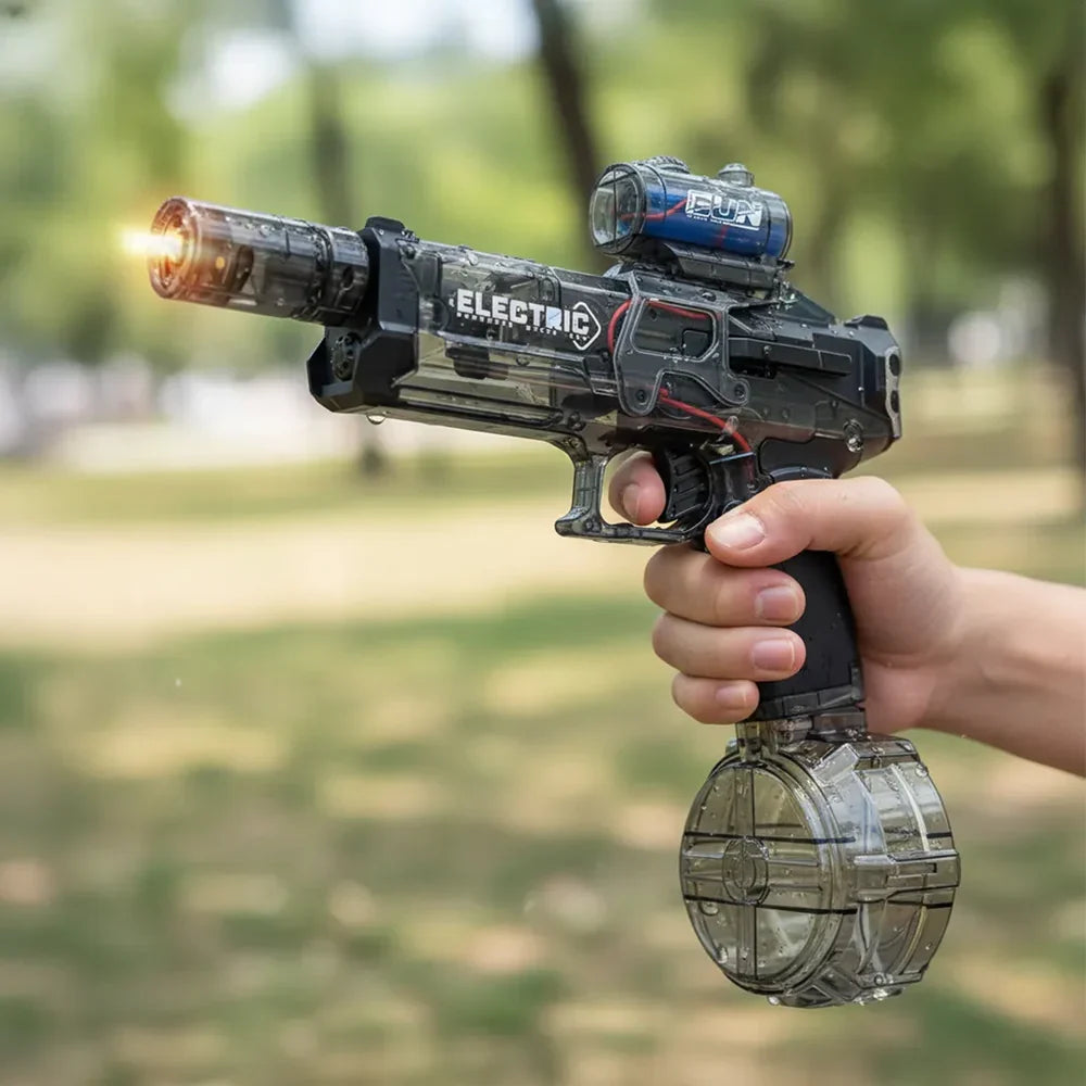 Pistola de agua con efecto intermitente vista adicional – Mil Ideas
