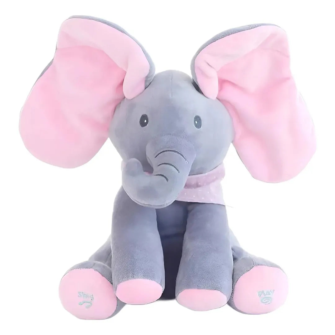 Peluche elefante con movimiento para bebés y niños – Mil Ideas