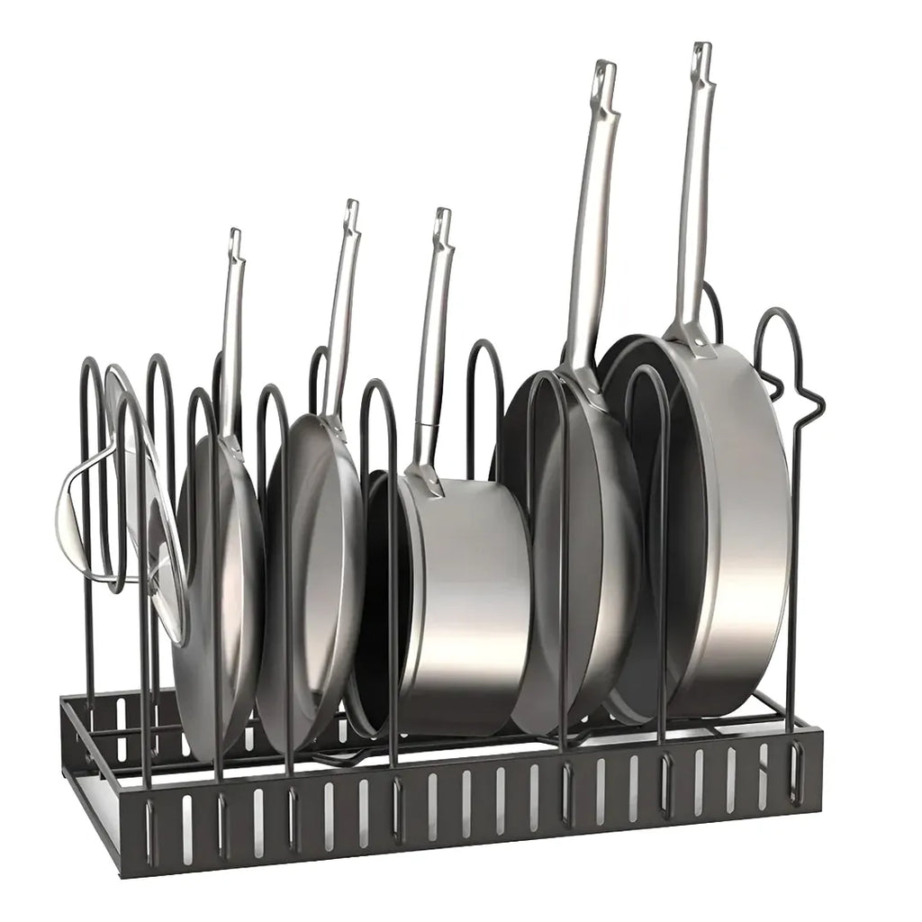 Soporte para ollas de metal 2 en 1 para cocina – Mil Ideas
