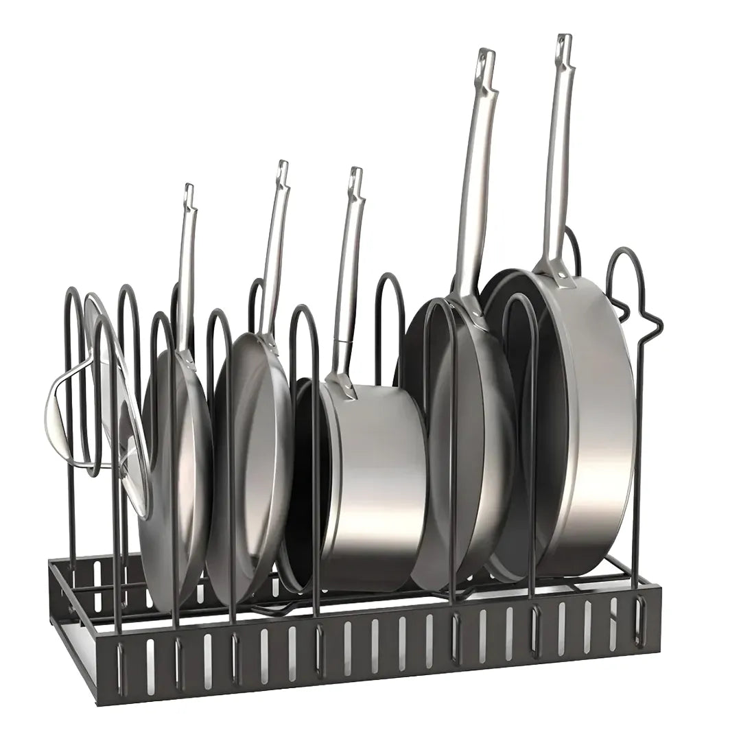 Soporte para ollas de metal 2 en 1 para cocina – Mil Ideas