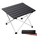 Mesa Plegable de Acero para Camping desplegada – Mil Ideas