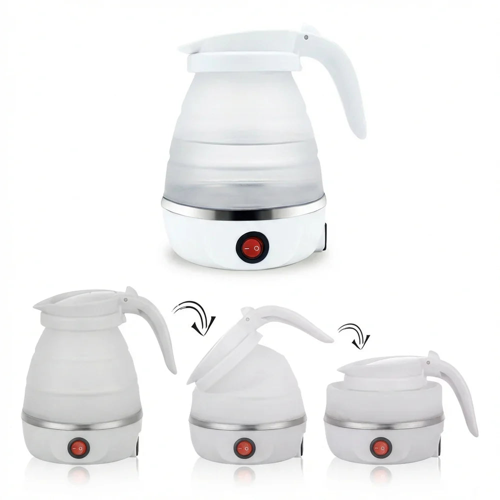 Jarra eléctrica plegable de silicona 600ml – Mil Ideas