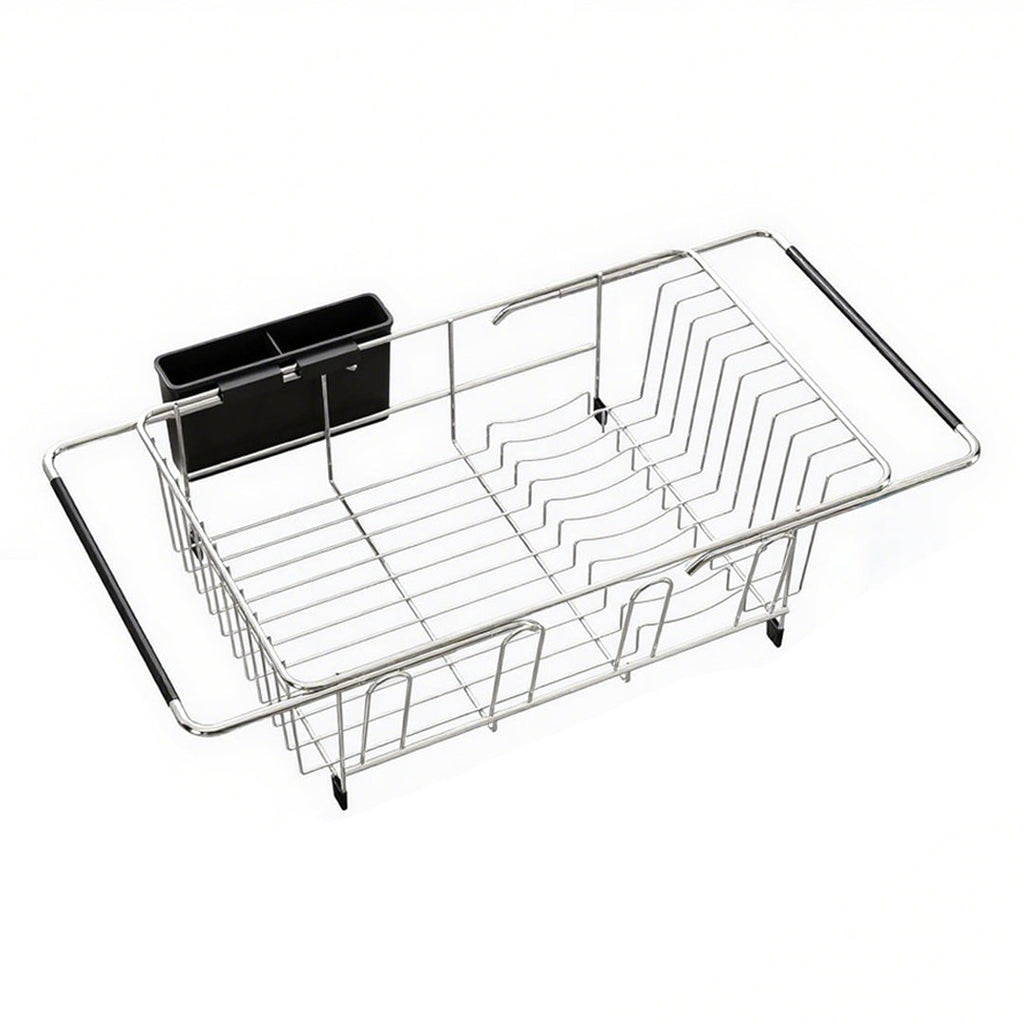 Escurridor de Platos Retráctil para Fregadero de Cocina