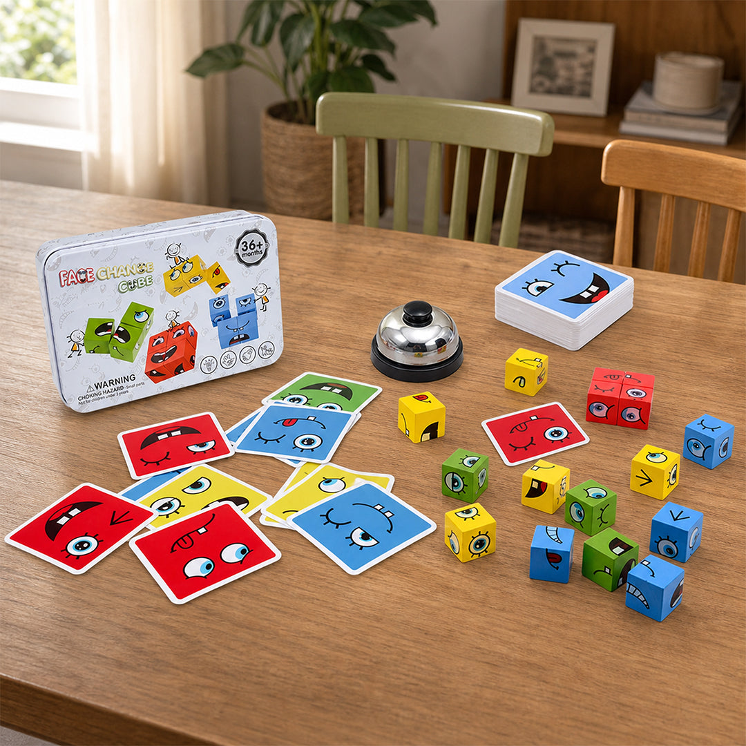 Juegos Rompe Cabeza con Caras y Timbre