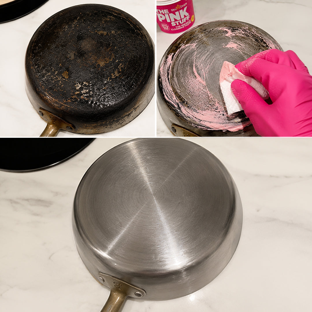 Pasta Rosa Multifuncional de Limpieza para cocina