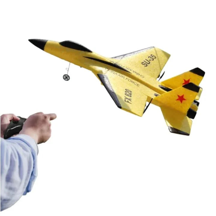 Avión eléctrico volador con control remoto en espuma – Mil Ideas