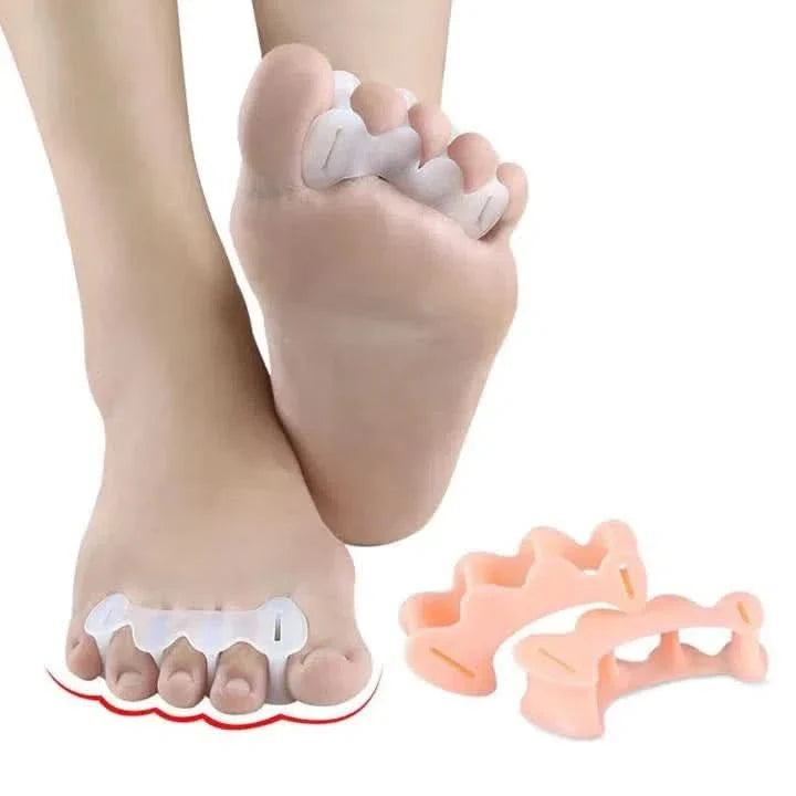 Separador de dedos de silicona blanco detalle – Mil Ideas