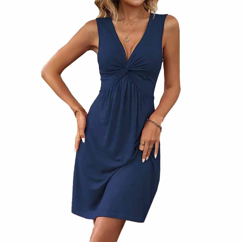 Vestido con escote Francesca – Mil Ideas