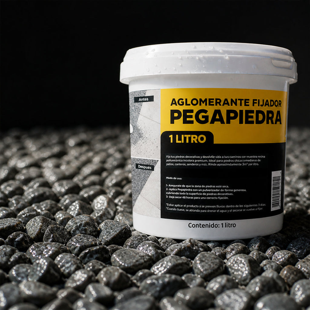 Fijador para piedras de Jardín PEGAPIEDRA 1L Leisel