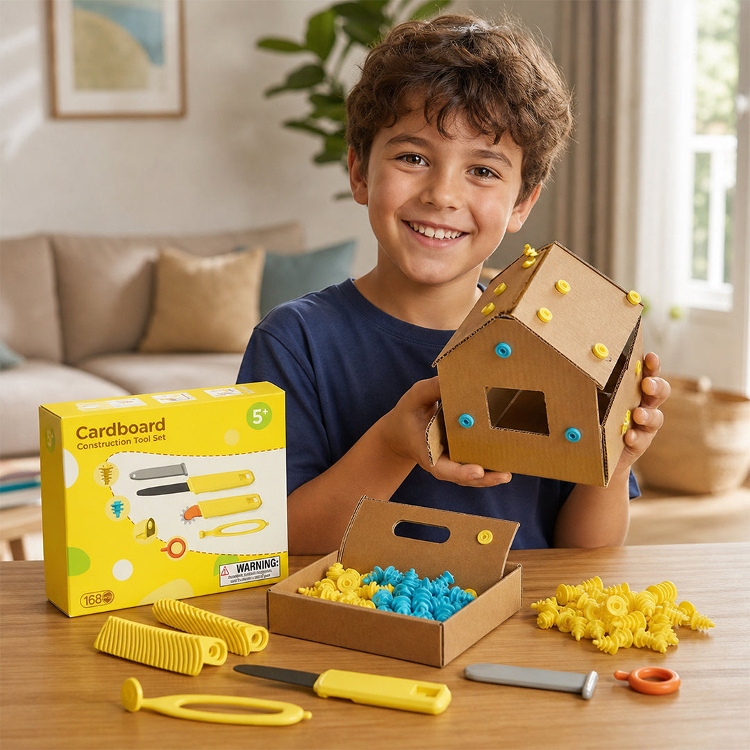 Kit de Construcción de Cartón Reutilizable