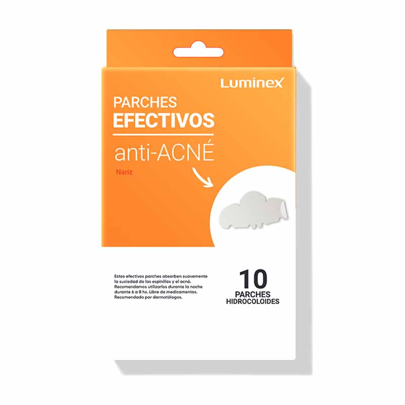 Pack 10 parches anti-acné para nariz Luminex – Mil Ideas