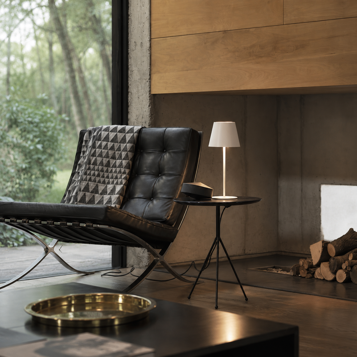Lampara Decorativa Loom para Mesa a Bateria