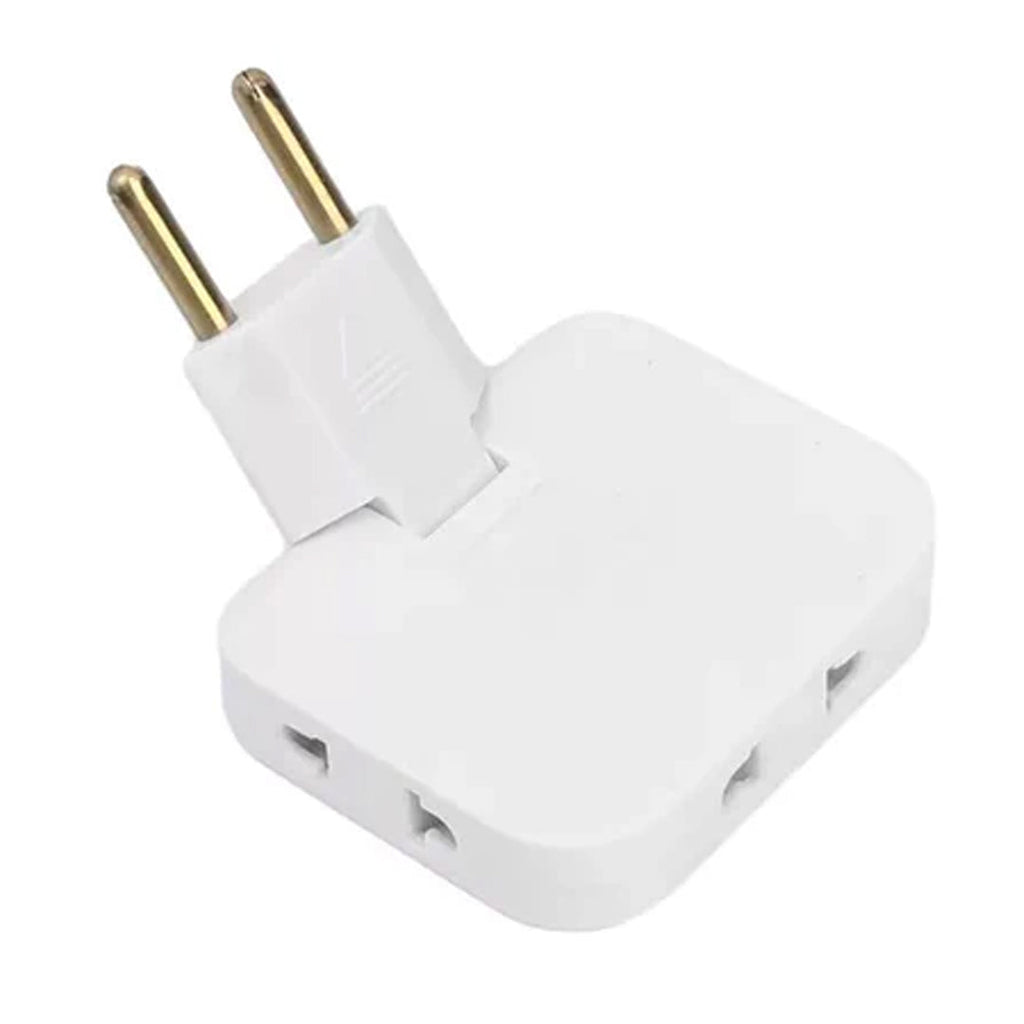 Pack de 4 Adaptadores 180 grados para Enchufe tipo F