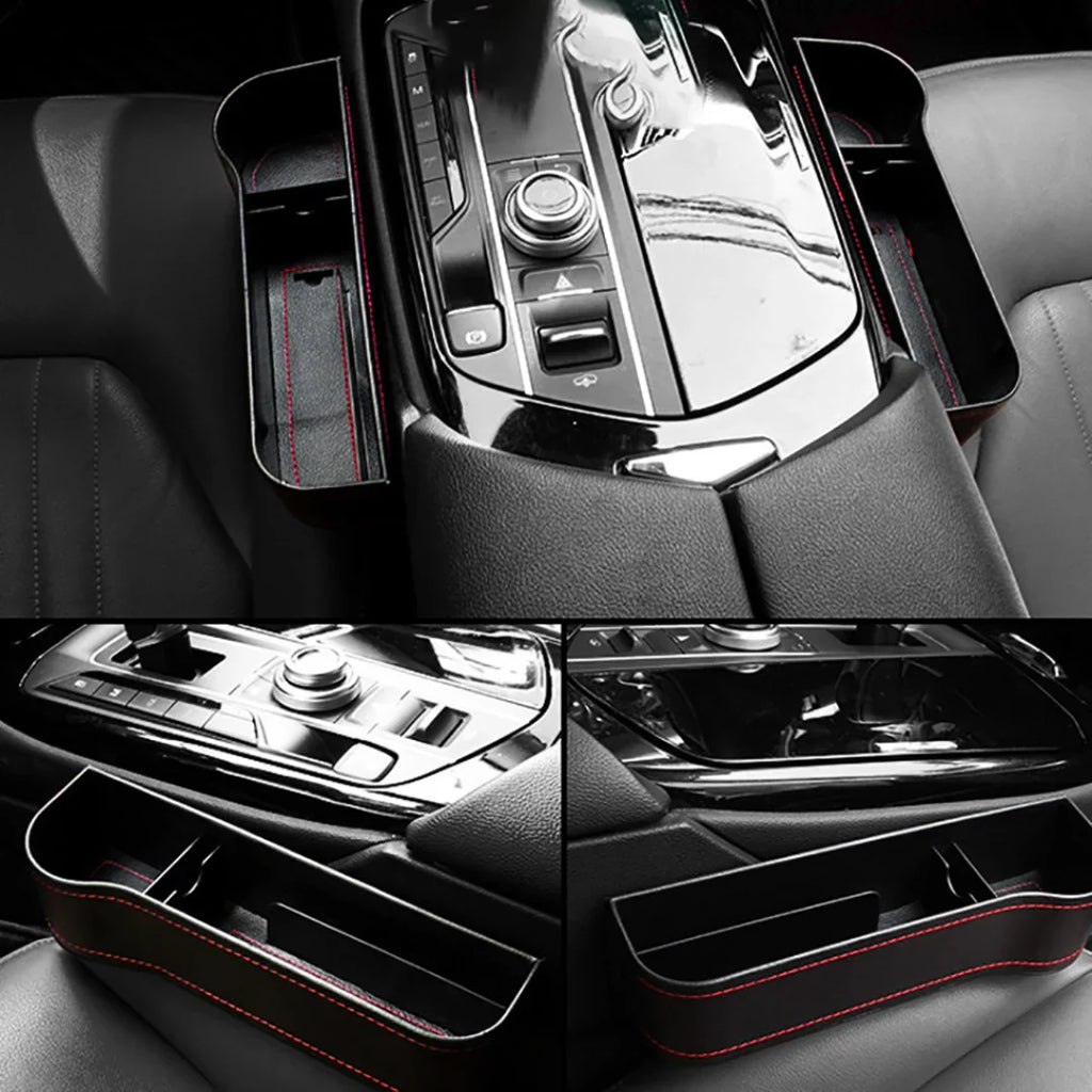 Organizadores para asiento de auto con posa vasos vista adicional – Mil Ideas