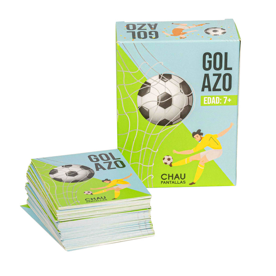 Juego de Cartas Fútbol Golazo más de 7 Años – Mil Ideas