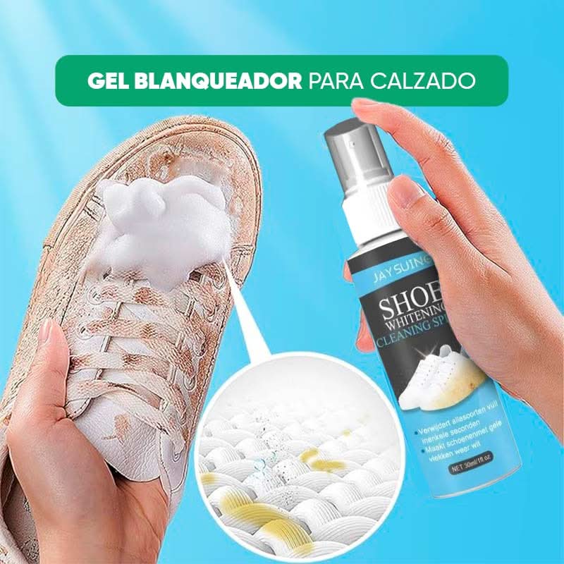 Gel blanqueador para calzado en espuma – Mil Ideas