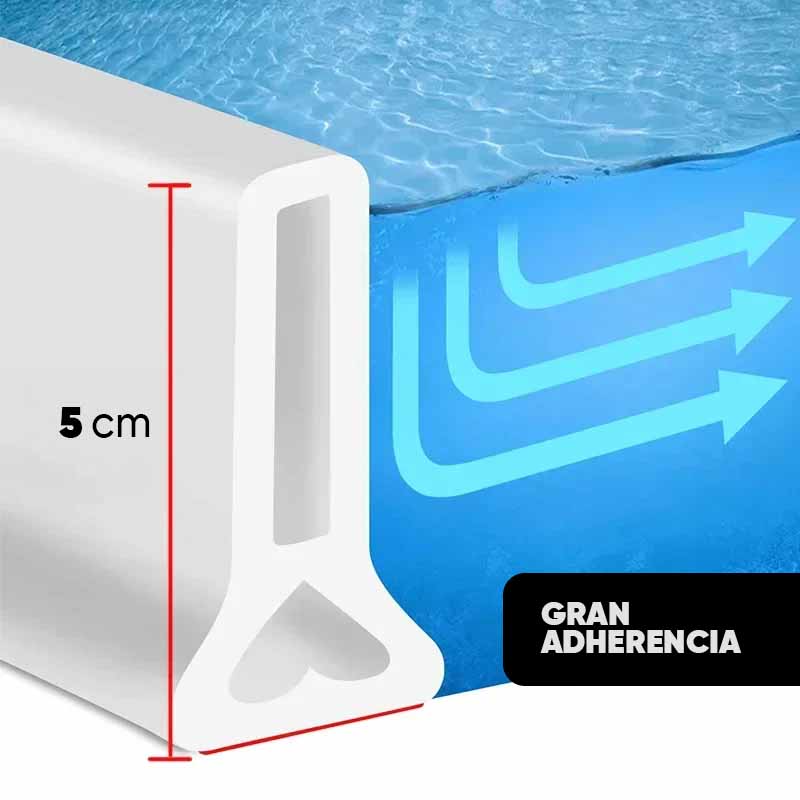 Burlete de silicona adhesivo vista adicional – Mil Ideas